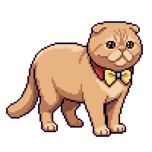 Pixel cat
