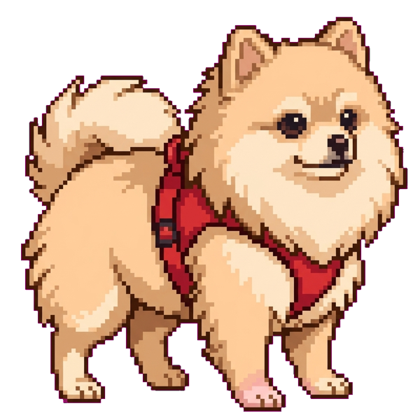 Pixel pomeranian
